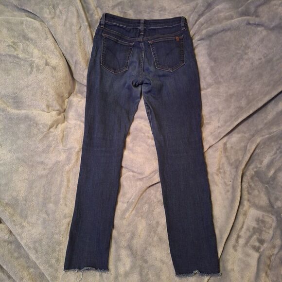 Joes Jeans The Skinny Distressed Dark Blue Women's Jeans Mid Rise Size 30 - Picture 7 of 13